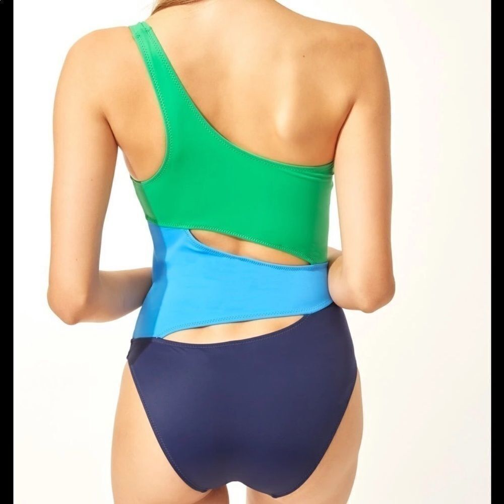 Solid & Striped Cutout One Piece - Picture 4 of 7